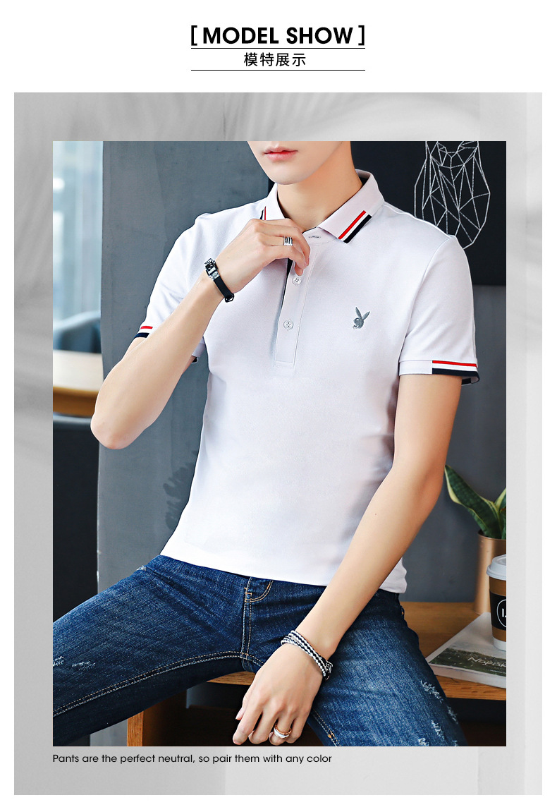 Polo homme en Coton - Ref 3409322 Image 14