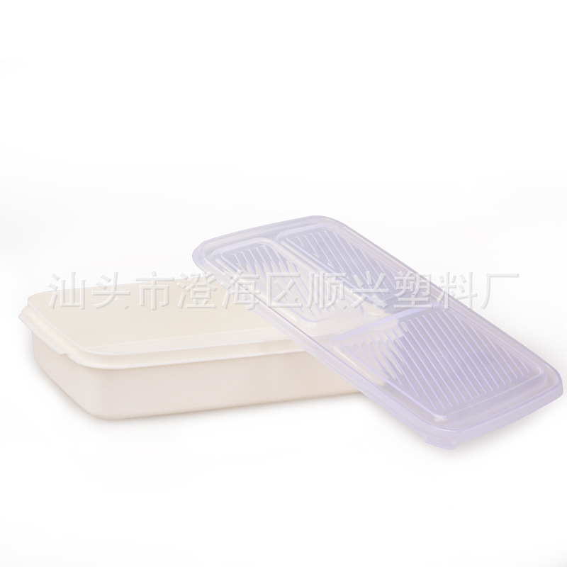塑料保鲜盒套装分格午餐盒日式饭盒微波炉保鲜盒礼品厂家批发