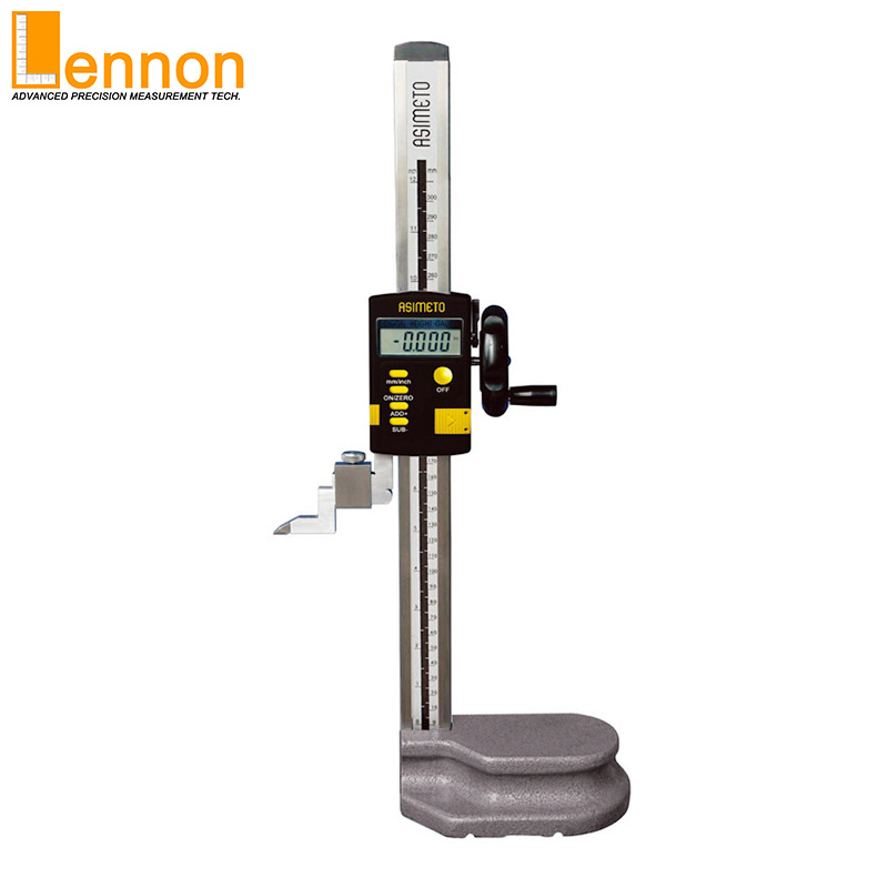 单柱高度尺626-12-0 尺划线高度尺数显单柱双柱带表高度尺