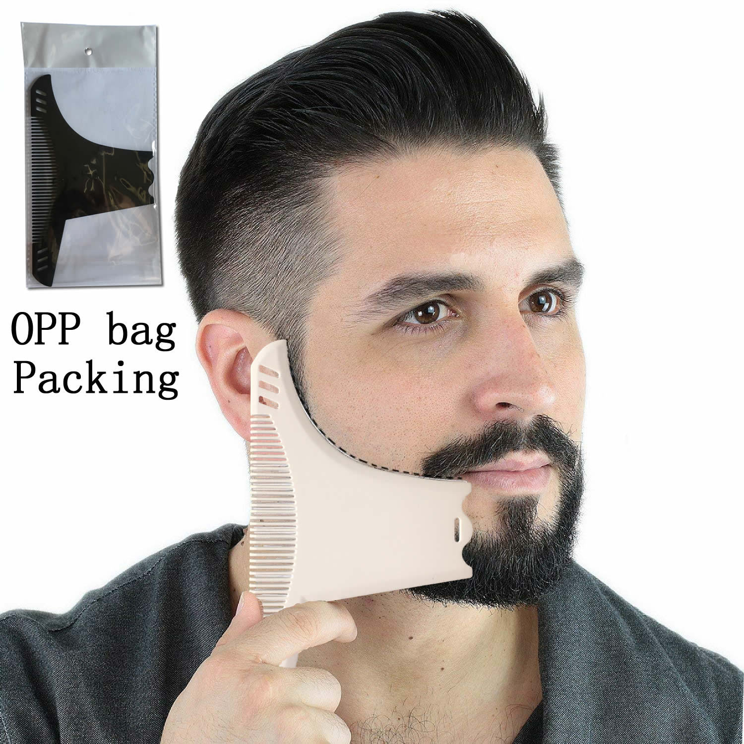 8号胡须造型模板|ms