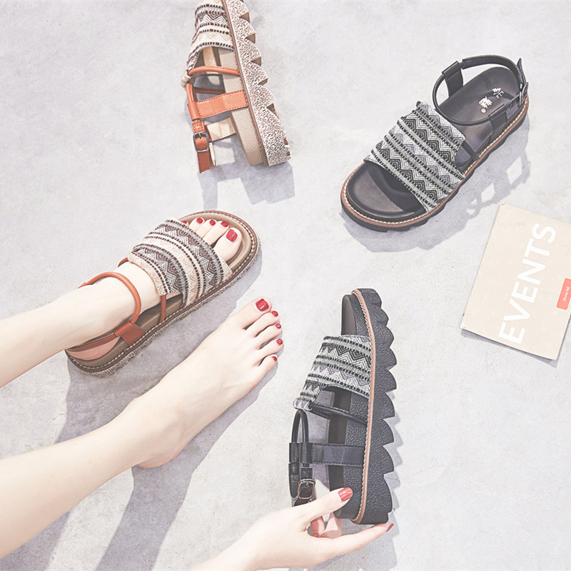 Chaussures été pour femme en Caoutchouc - Ref 3345732 Image 1