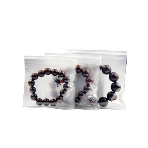 eva transparent jewelry bag 5*7 Buddha bead bag jewelry storage bag sealed bag anti-oxidation jewelry bag ziplock bag 1 piece