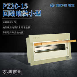 厂家直供PZ30-10回路明装小型配电箱照明箱家用断路器布线箱