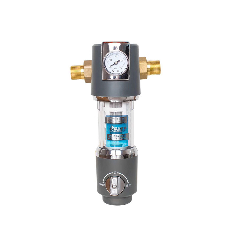 反冲洗黄铜前置过滤器 免拆洗中央净水器 不锈钢滤网前置过滤器