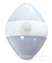009美規,歐規插頭插電紅外人體感應燈,2W感應燈,PIR Sensor Lamp