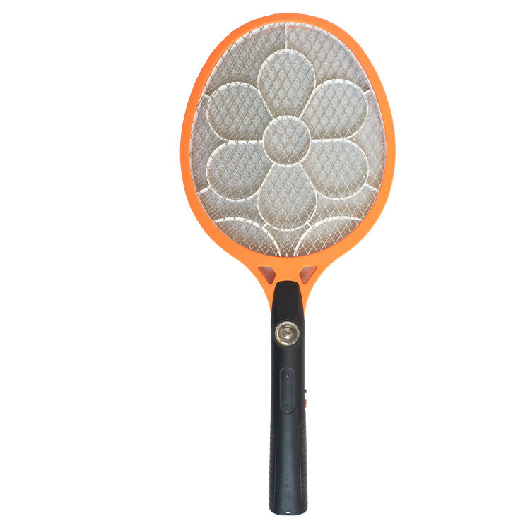 Supply belt LED Light function three layers charge Electric mosquito swatter 23CM Net electric mosquito swatter Mosquito racket