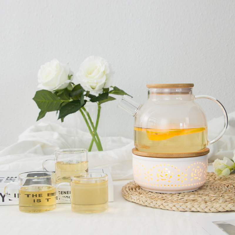 创意下午茶杯具套装【花茶座】欧式英式茶具加热底座厂家直销批发|ms