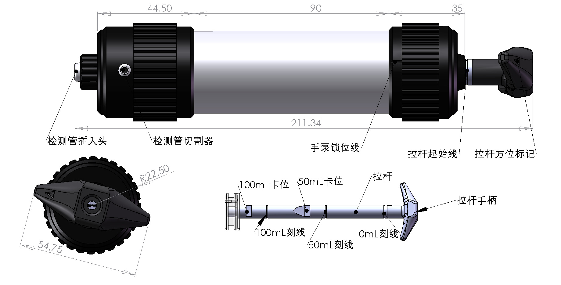 供应手动采样泵/检测管采样泵/防爆手动采样泵GLP-3