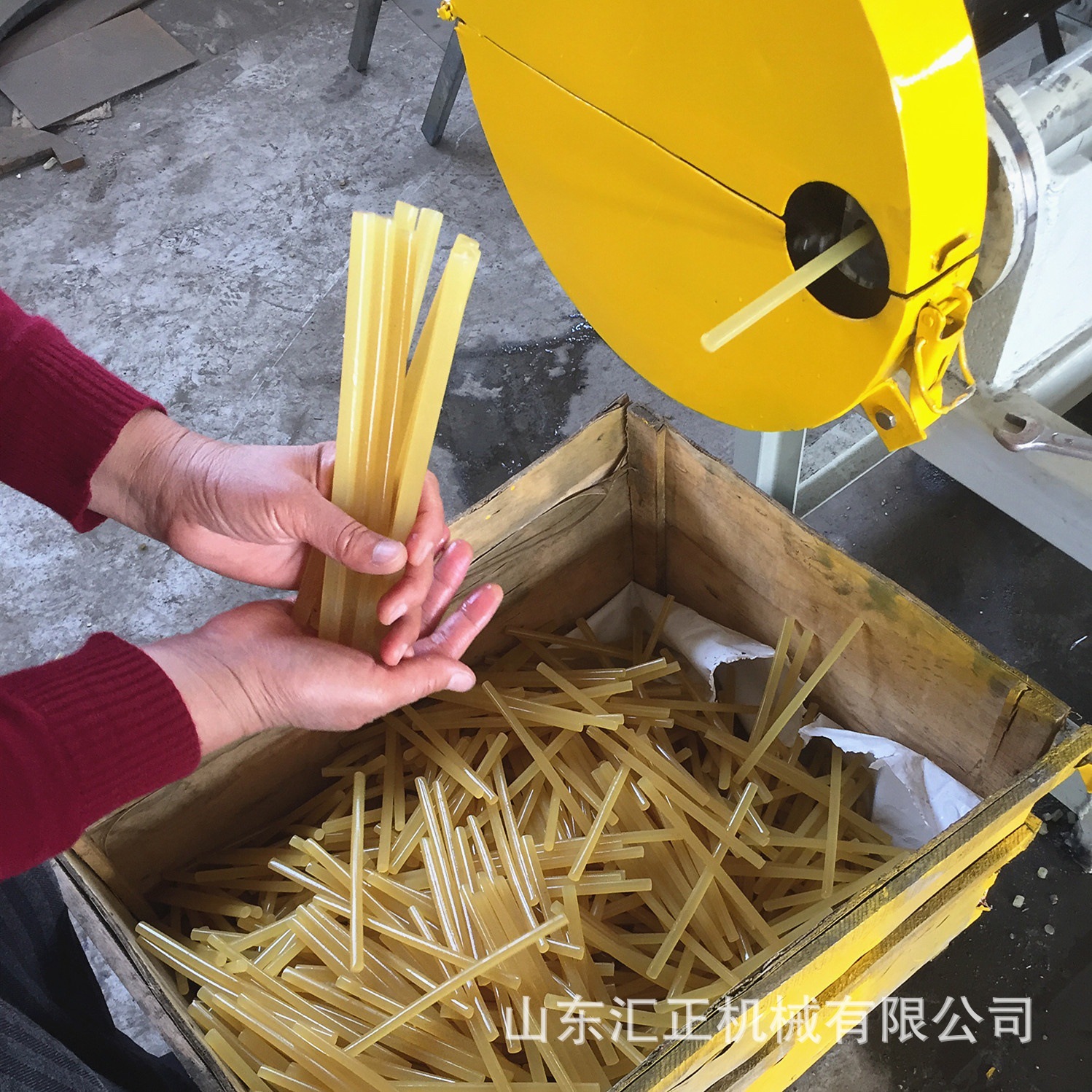 专业生产塑料橡胶挤出机 热熔胶棒成套设备 热熔胶棒拉条生产线