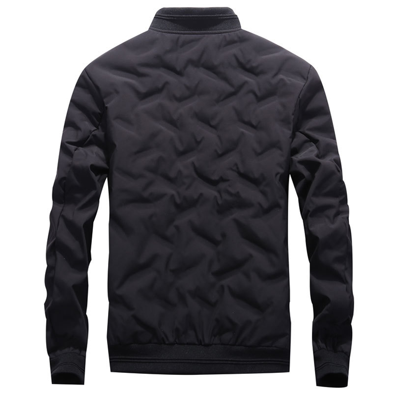 Cross-Border chaqueta de los hombres de invierno cálido moda chaqueta de béisbol de moda juvenil versátil guapo chaqueta casual hombres