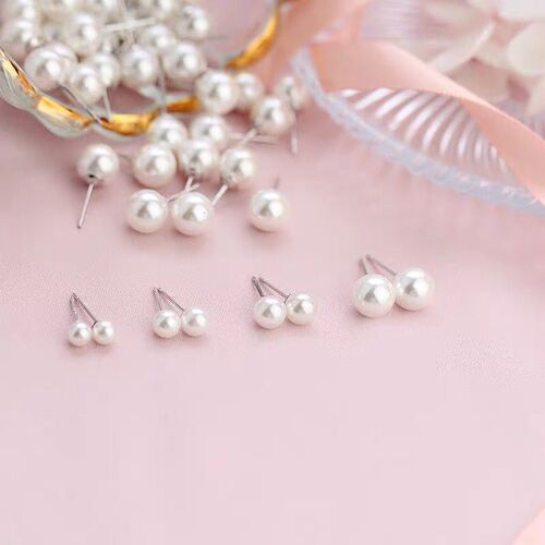 Pinduoduo Gift Small Earrings for Girls, Stylish and Simple, Fashionable and Versatile, Ethereal Stud Earrings