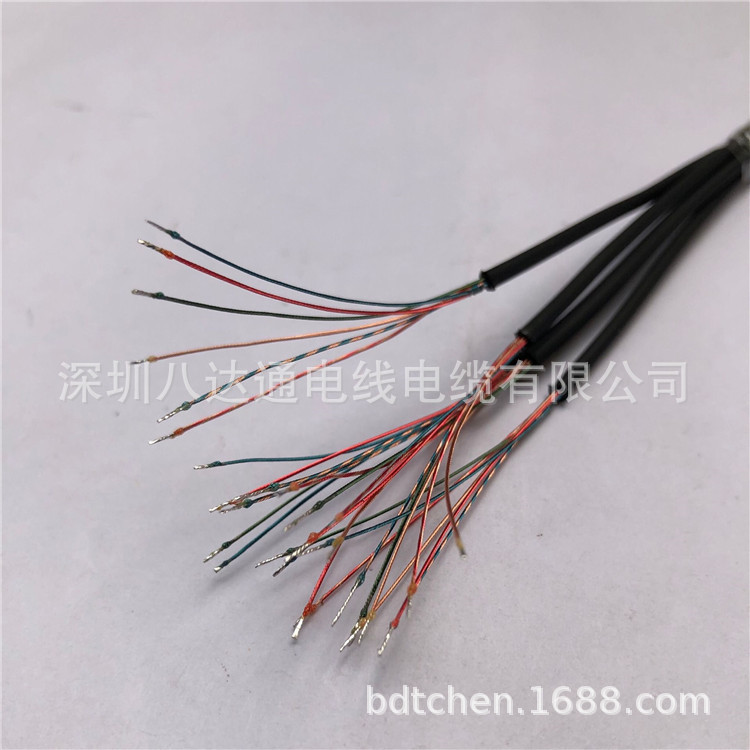 2345678芯0.8 1.2 1.5 1.8 2mm多股漆包线耳机线两端剥皮镀锡加工