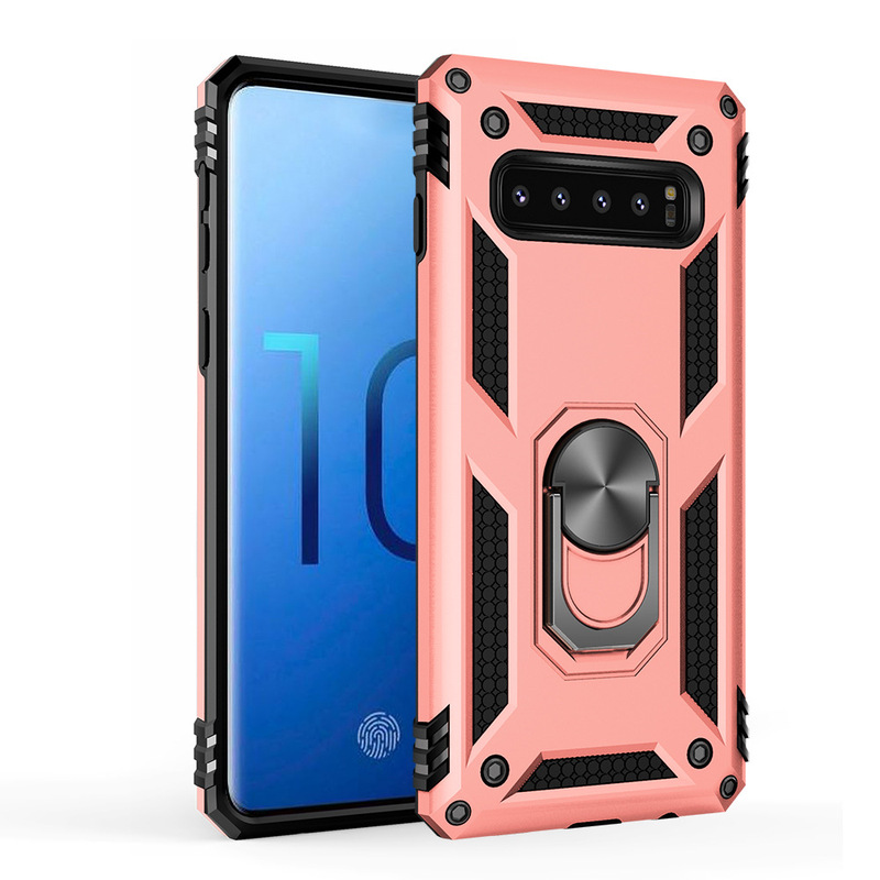 Applicable to S10 Army anti-fall armor phone case 360 ° rotating car bracket S10e two-in-one protective case
