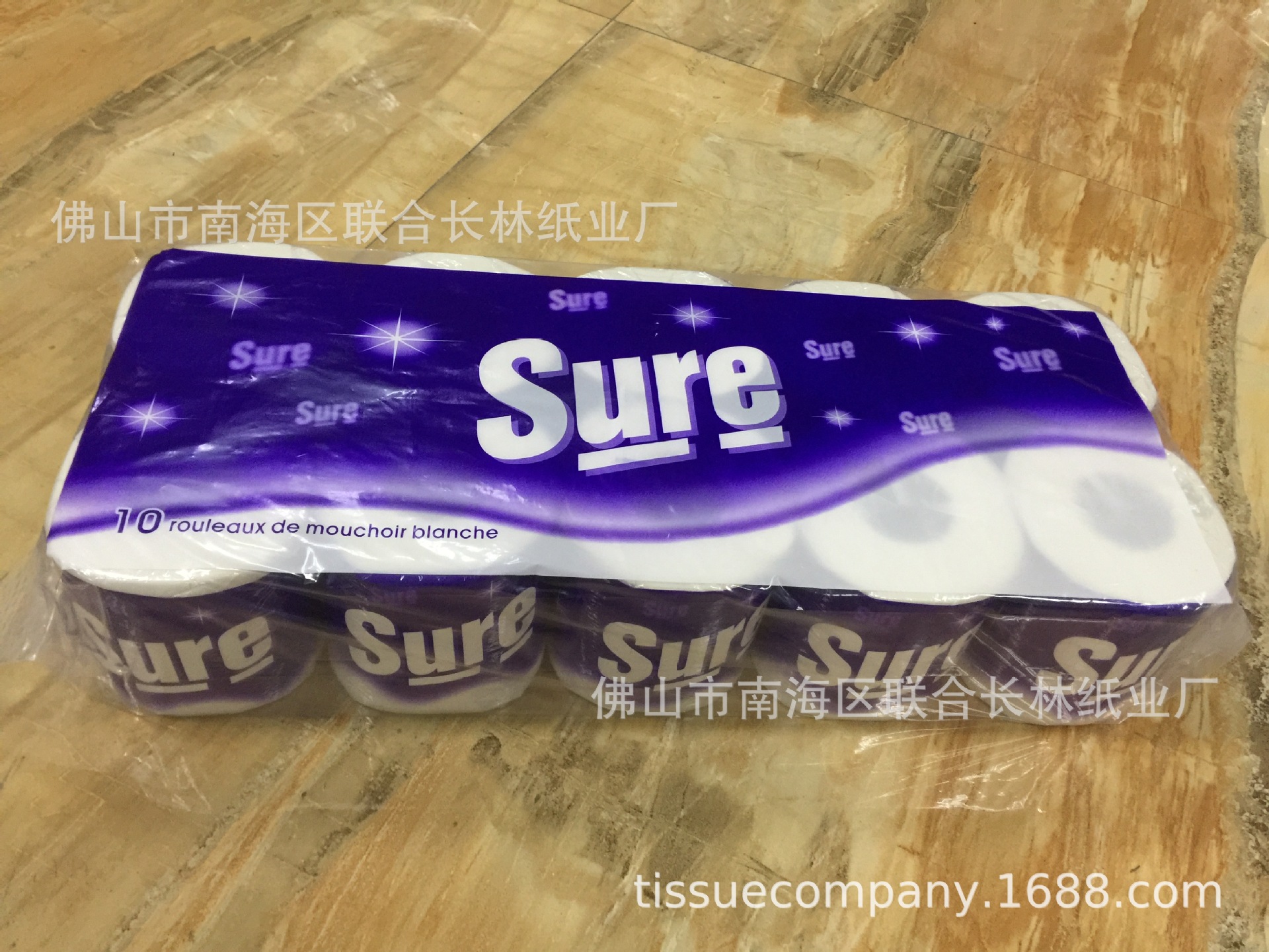 Seguro de exportación sanitario rollo de papel tejido servilleta de tejido