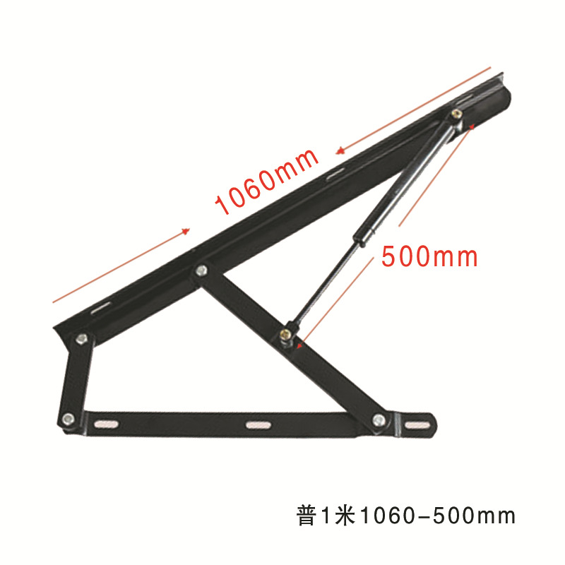 加厚重型床箱举升器床用支架床架液压气压支撑杆家用气动杆1060mm