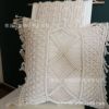 Cotton wire cotton rope hand -woven tassel pillow INS Bohemia pillow can be processed