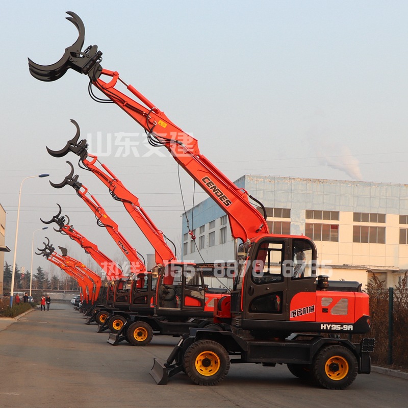 厂家直销 全国联保 轮胎式挖掘机 挖掘机属具 挖掘机价格