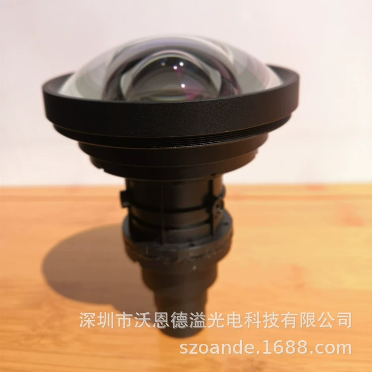 Объектив для проектора DLP, передаточное число 0,6:1, проекционная линза с коротким ходом, 4000 люмен и выше HD-объектив