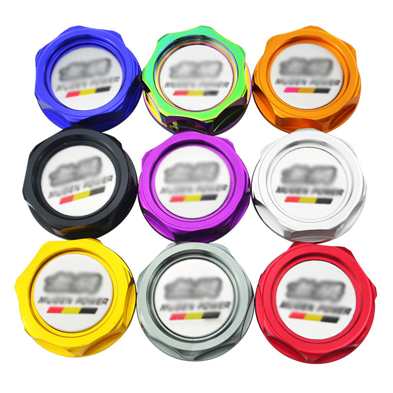 铝合金机油盖动力性能油盖油燃料过滤器赛车专用无限MUGEN机油盖