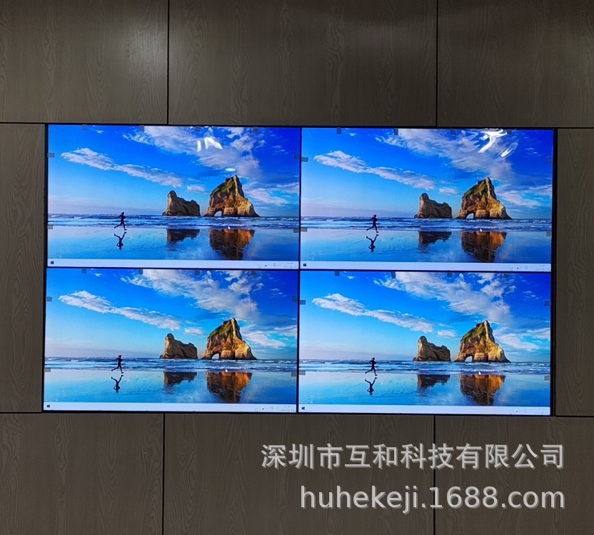 LG原装49寸拼接屏LED高清广角可视显示屏1.7mm超窄拼缝监视器