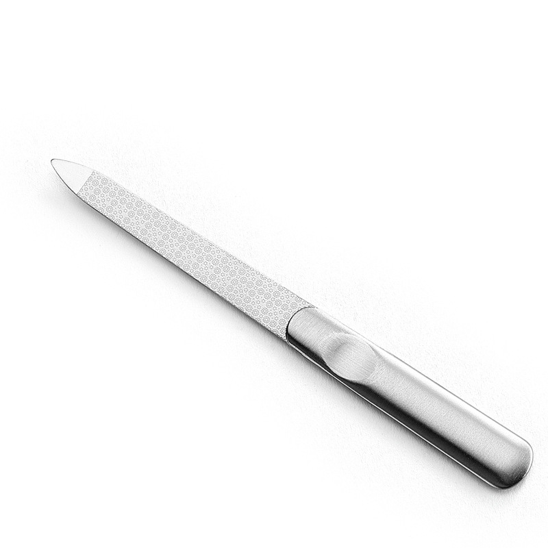 double-sided polishing cloth stainless steel for nails for manicure