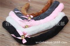 Factory direct sales cat tail cat girl cute cosplay anime cat ears maid cute accessories plush cat tail