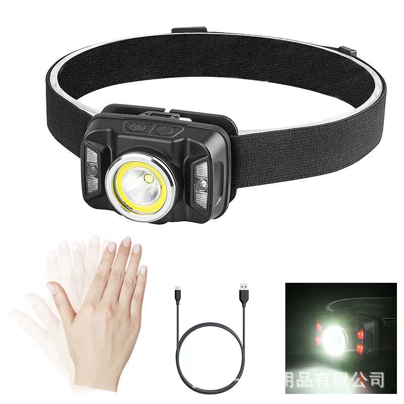 Induction LED lantern for fishing, flashlight, new collection, high power