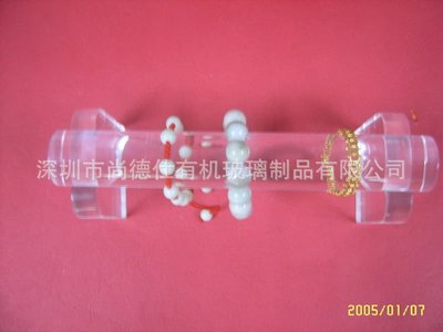 亚克力首饰架惠州厂家定做 高档透明手链手环展示支架珠宝展卖台|ms