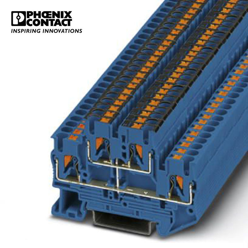菲尼克斯双层接线端子 PTTB 2,5-PV BU-3000715