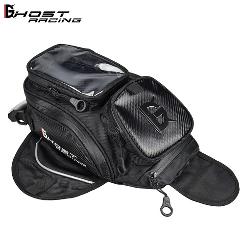 Motorcycle magnet bag touch navigation fuel tank bag dustproof bag motorcycle fuel tank bag rider shoulder bag waist bag equipment