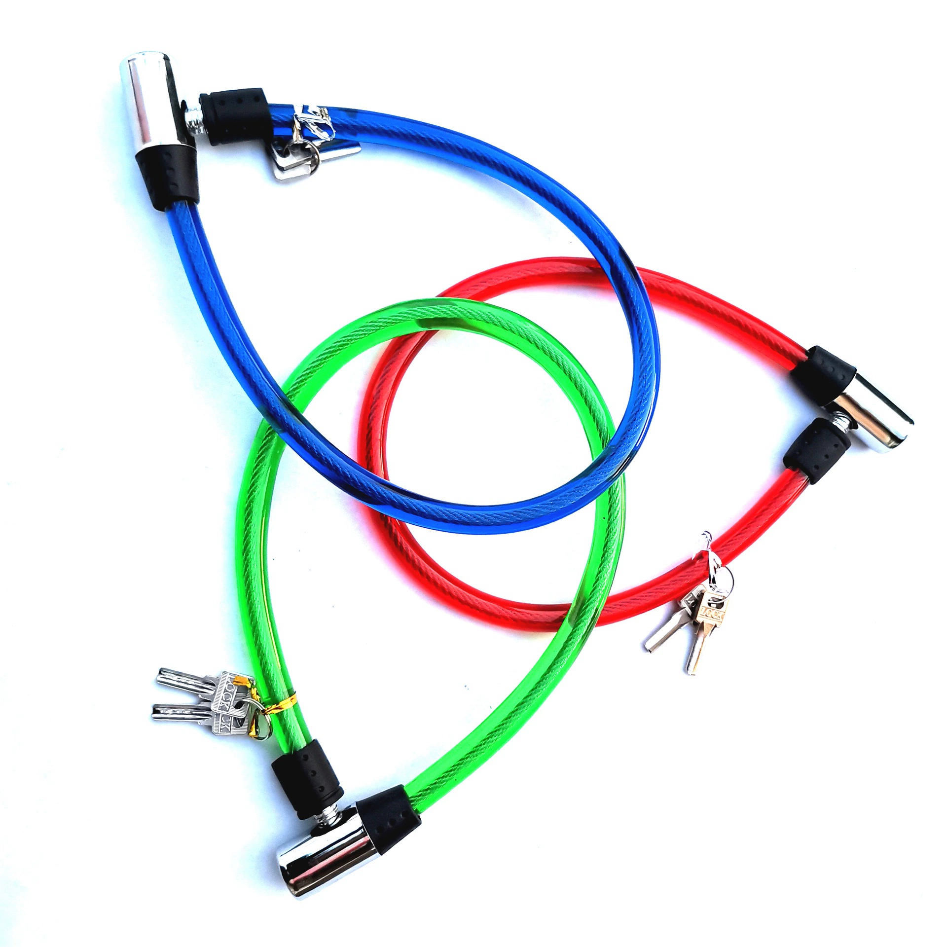 Производители кольцевой замок с ключом самоходный велосипедный стальной трос замок для мотоциклов аппаратные средства инструменты и оборудование аксессуары расходные материалы