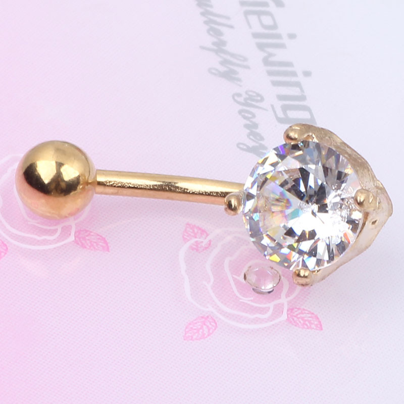 Labret piercing jewelry detail image