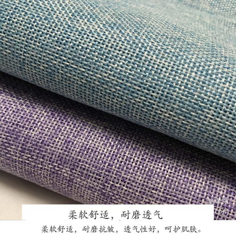 厂家 纯色亚麻布 素色加厚仿麻布料 沙发套抱枕靠垫专业印染-阿里巴巴