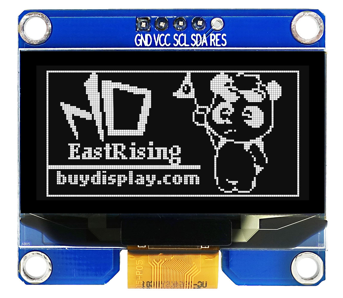 I2C White 1.5 inch OLED Displa