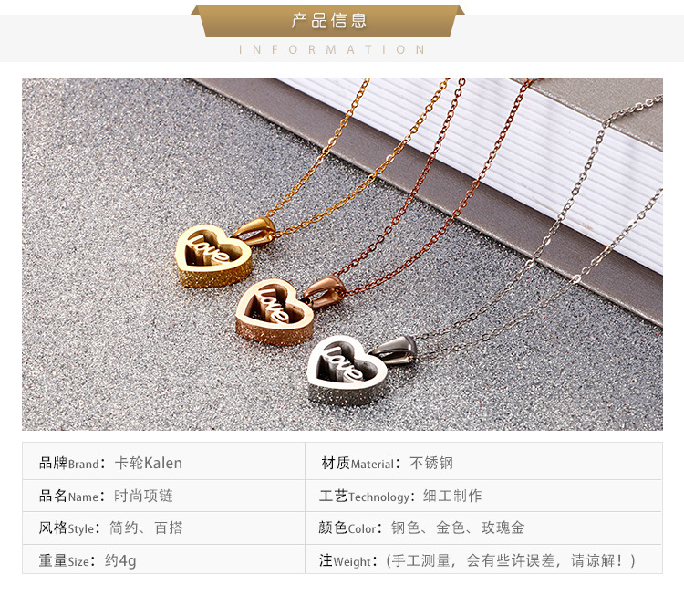 4g Weight PVD Coated Gold Plating Process 18K Gold Plated Plating Material PVD Coated 18K Gold Plated Titanium Steel Korean Style Waterproof Non Tarnish Necklace