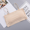 Summer silk underwear, sexy vest for elementary school students, sports bra, tube top, beautiful back, lifting effect