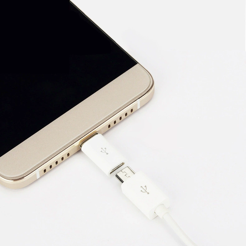 Вращающийся разъём Type-C / V8 Android Micro на Type-C, мобильный роторный OTG дата-кабель универсальный