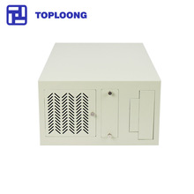 工控機箱TOP2408 八槽壁掛式工控機箱適用工業主板ATX電源非標機