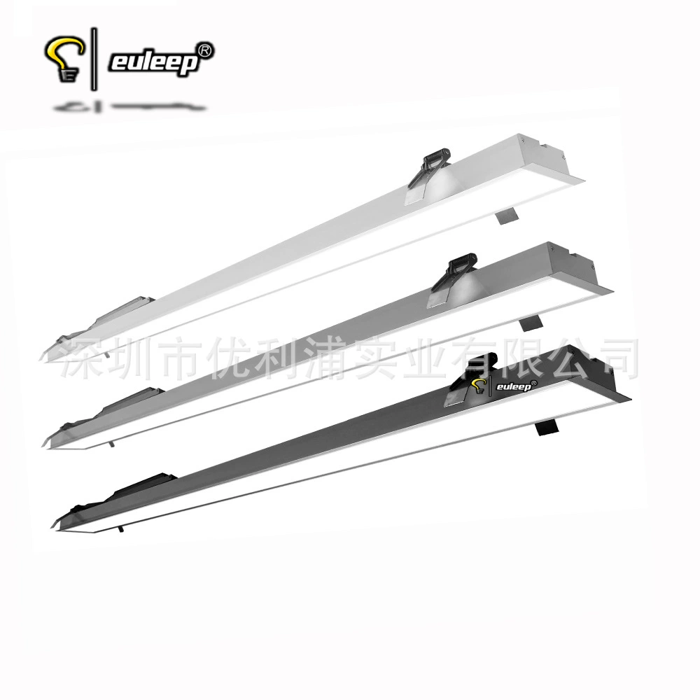 Lamp, spot lighting, linear light, mounted ceiling metal LED light strip