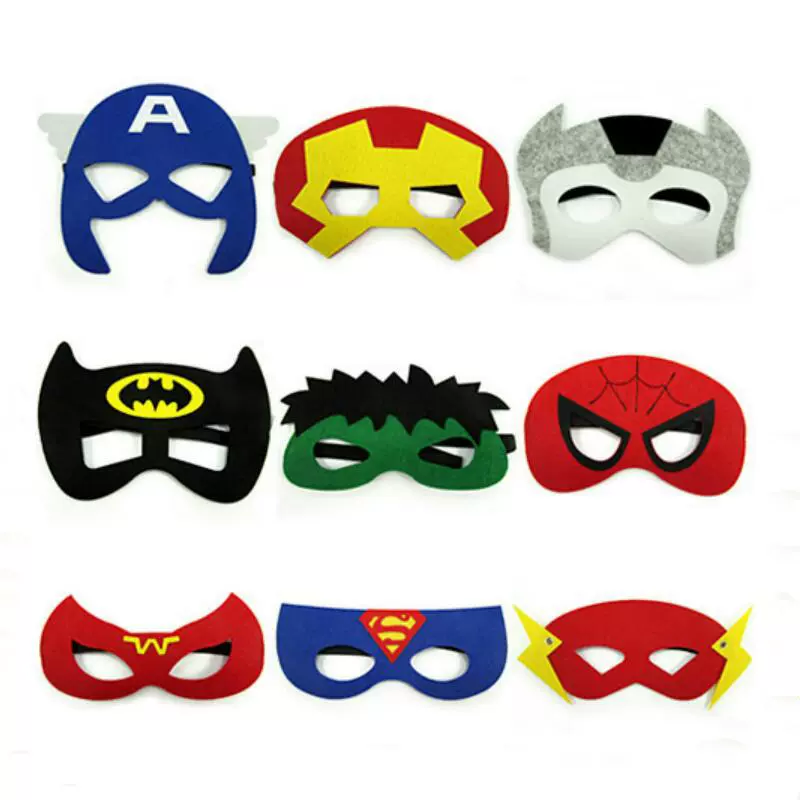 新款复活节毛毡面具面罩 儿童节日派对毛毡面具腰带眼罩腰带套装