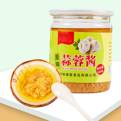 味盛隆蒜蓉酱蒜泥酱蒜泥龙虾蒜泥扇贝 500g 蒜蓉辣酱厂家直销批发|ru