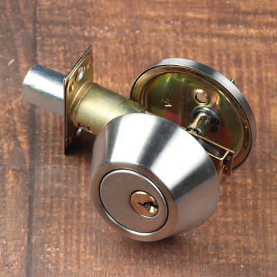 Single Stainless steel Closed door Channel locks Bedroom door auxiliary invisible Door lock Lock No Handles Special Offer