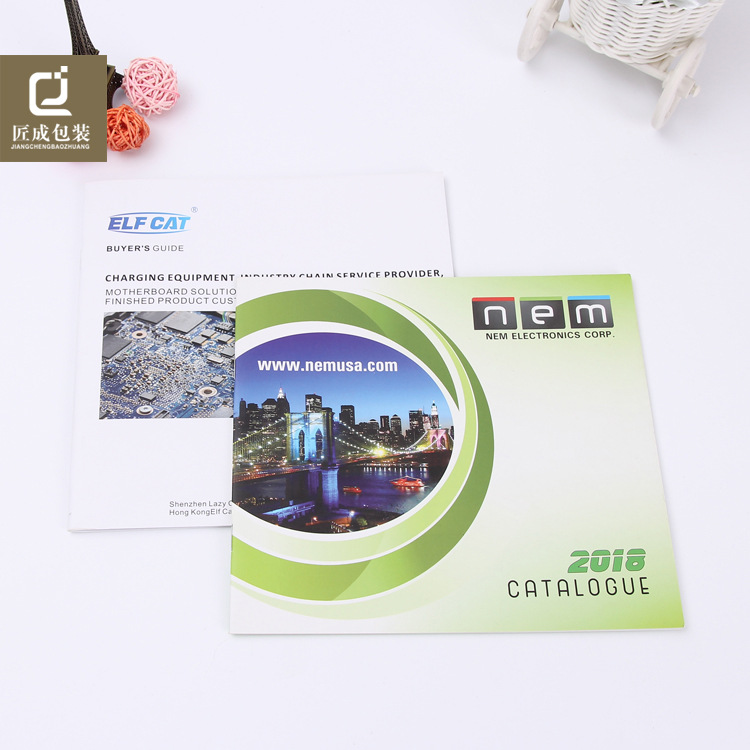 企业宣传画册定制公司广告目录册设计印刷活动彩页产品说明书定做