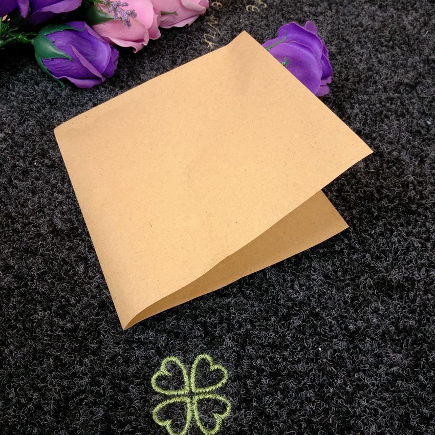 食品防油纸袋包邮三角袋三明治甜甜圈面包牛皮纸食品即吃随手包