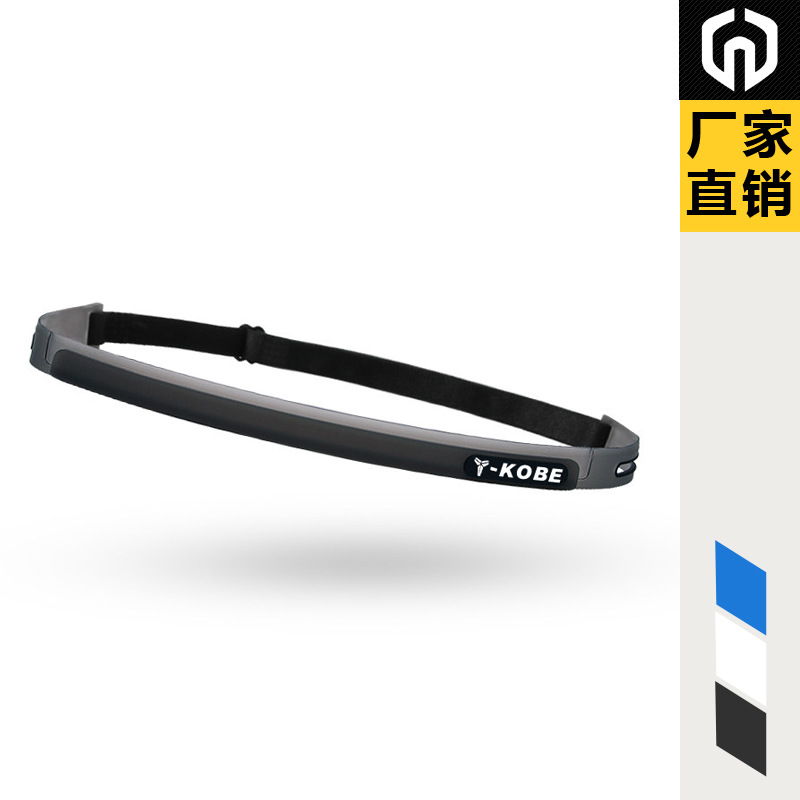 运动健身篮球骑行跑步硅胶排汗导汗带防滑柔软弹性止汗带第二代