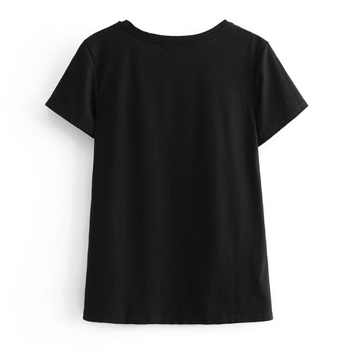 Trendy short-sleeve top