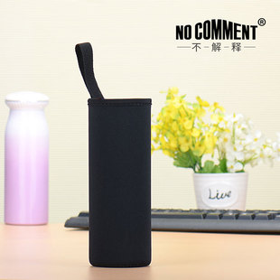 Factory spot elastic glass cup cover simple cup cover thermos cloth cover logo creative diving material