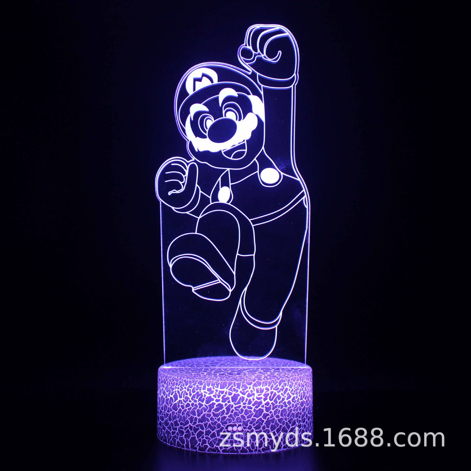 Картинка LED ночник мультфильм, трехмерная настольная лампа с проектором, 3D