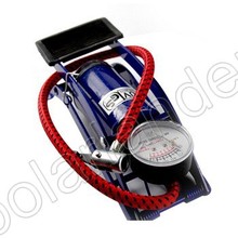 大量现货 汽车脚踩打气筒 高压脚踏打气泵 脚踩充气泵 带胎压计