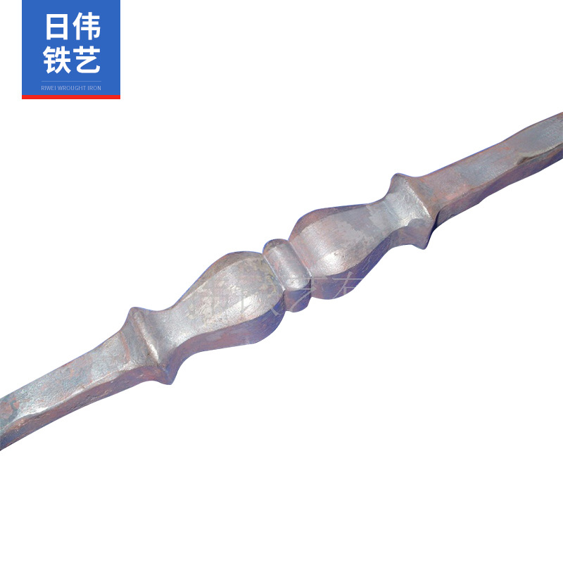 厂家供应欧式铁艺栅栏配件 小院小区围墙围栏立杆配件 铁艺围栏